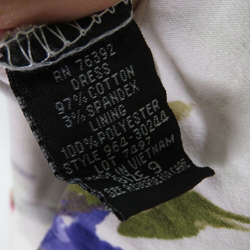 Y2k Snap Floral Strapless Purple Floral Strapless Sweetheart Mini Dress Medium - Picture 5 of 5